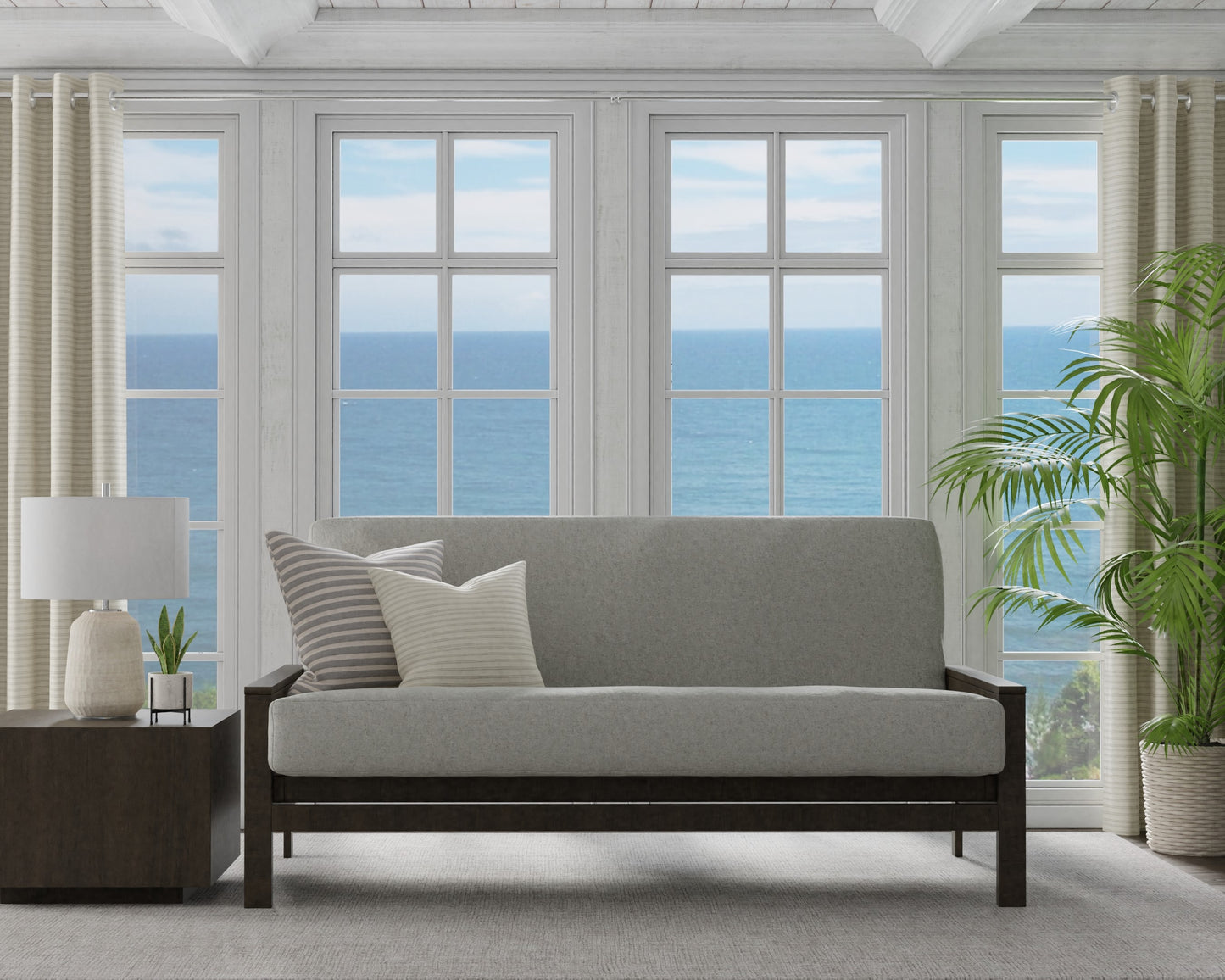 Harvest Pewter Futon Cover