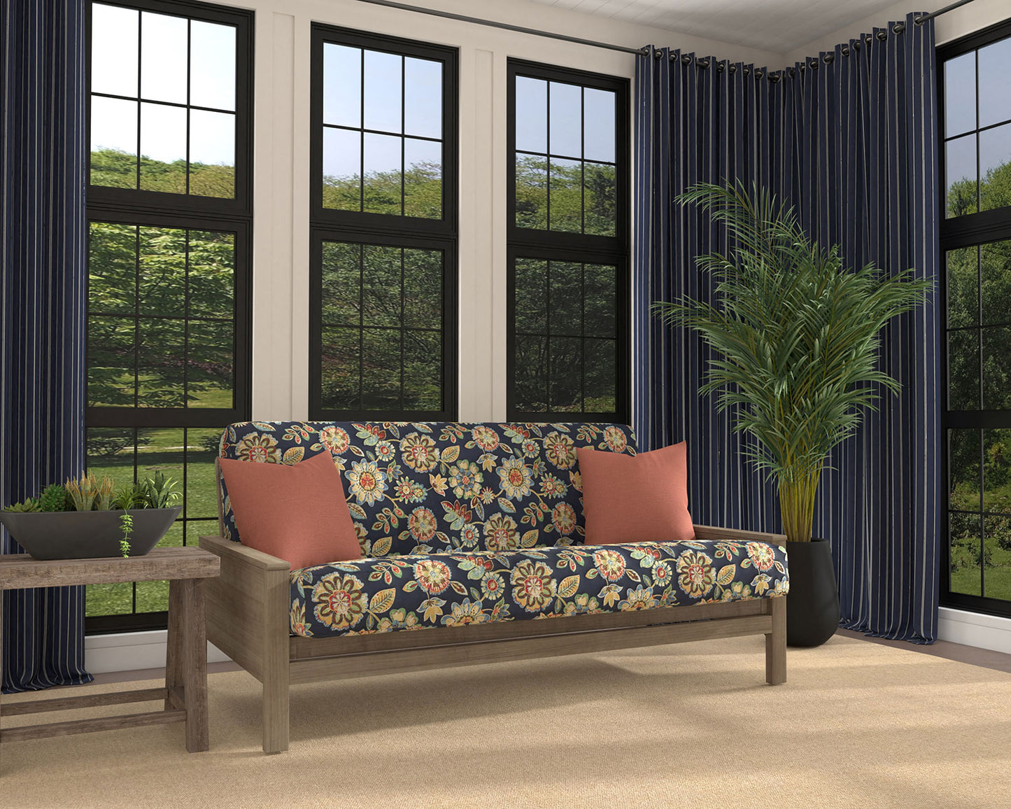 Magnolia Futon Cover