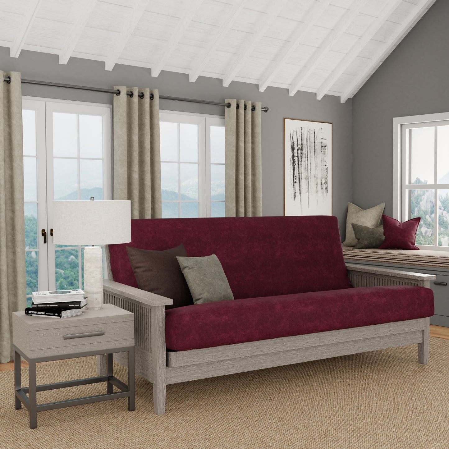 Padma Zipper Closure Futon Covers