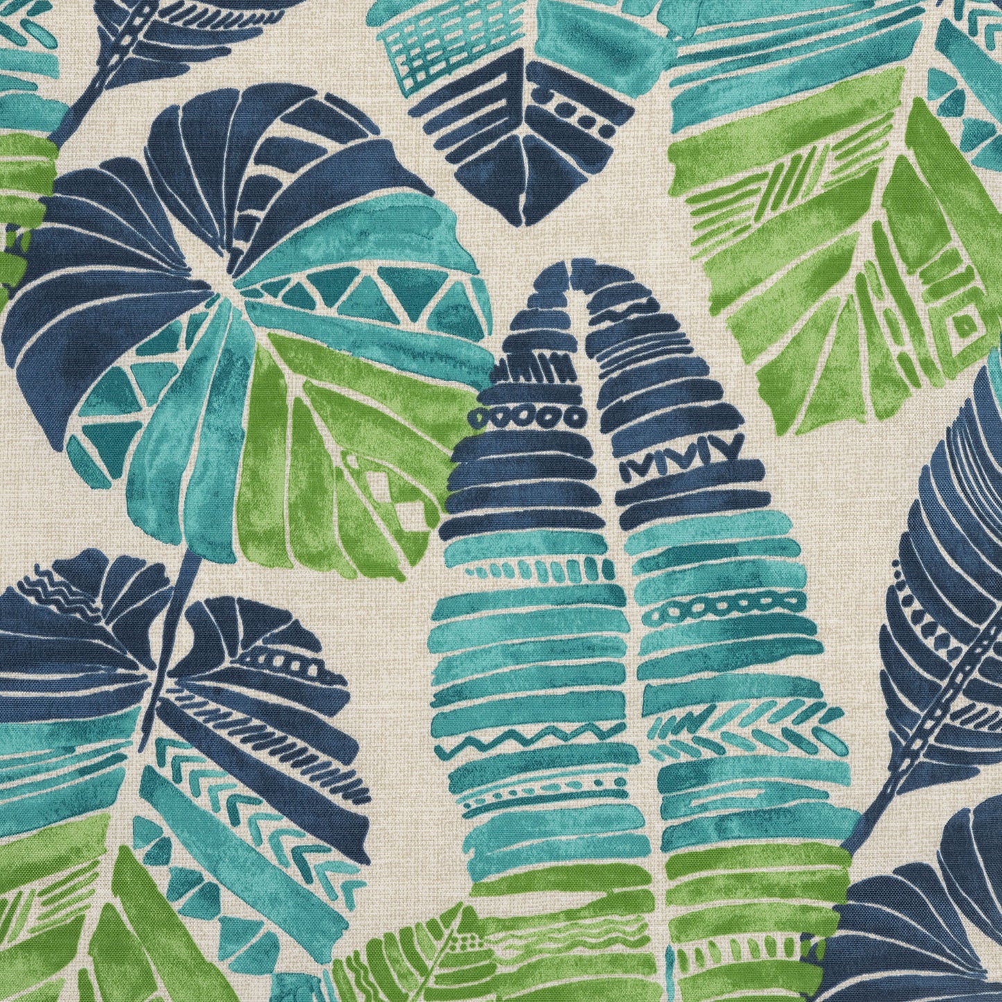 Royal Fern Caribe Futon Cover