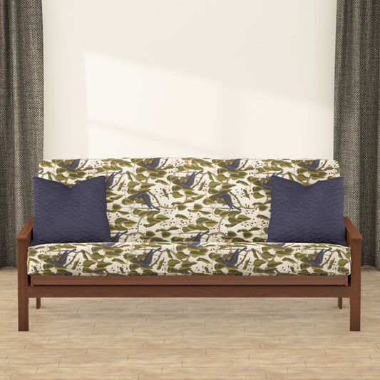 Bluebirds In Paradise Futon Cover