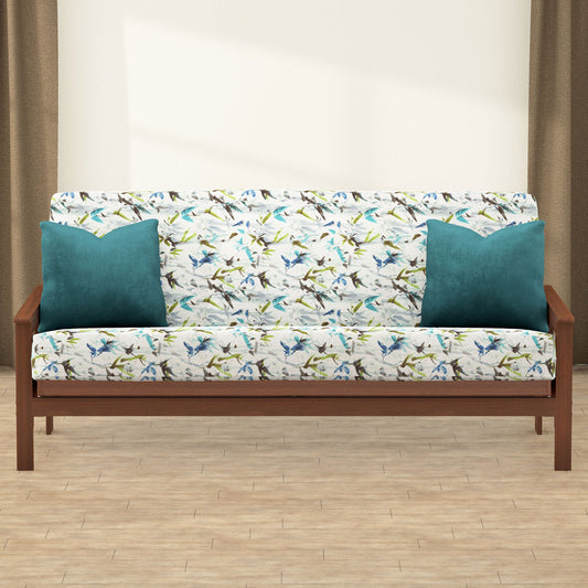 Hummingbird Sapphire Futon Cover