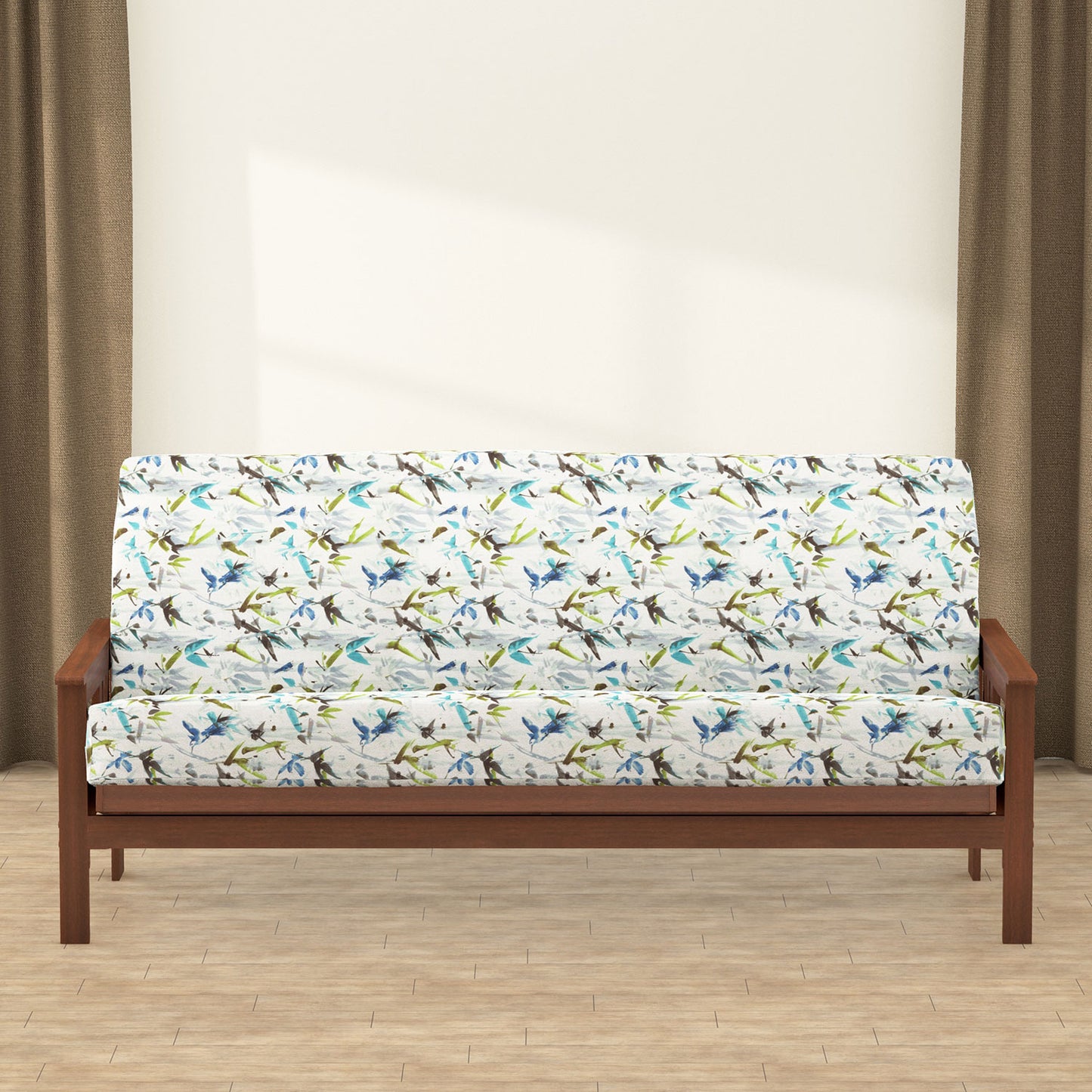 Hummingbird Sapphire Futon Cover